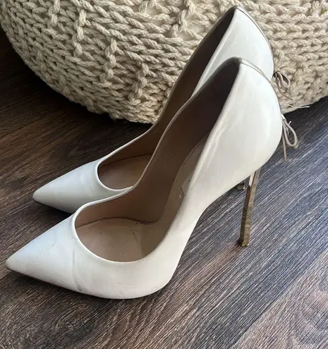 Casadei Blade bow-detail leather pumps
