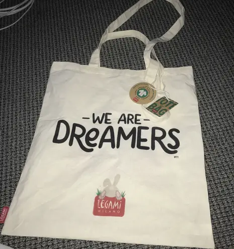 Legami Milano We Are Dreamers Tote Bag NWT