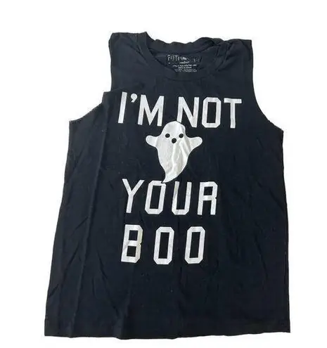 Fifth Sun  I’m Not Your Boo Ghost Tank top Size Medium