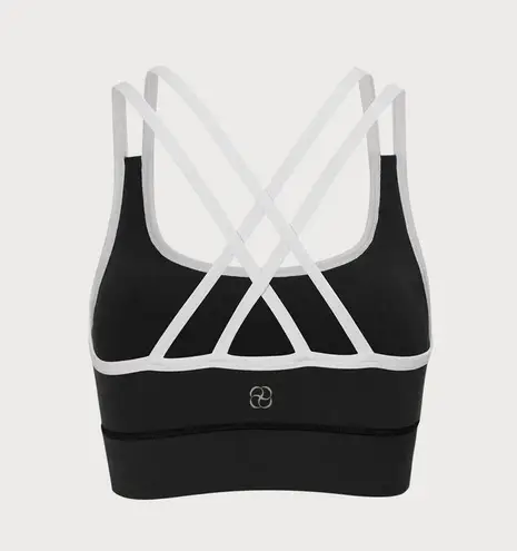 Berlook Activewear Black X Cross Lycra® Sports Bra Size L