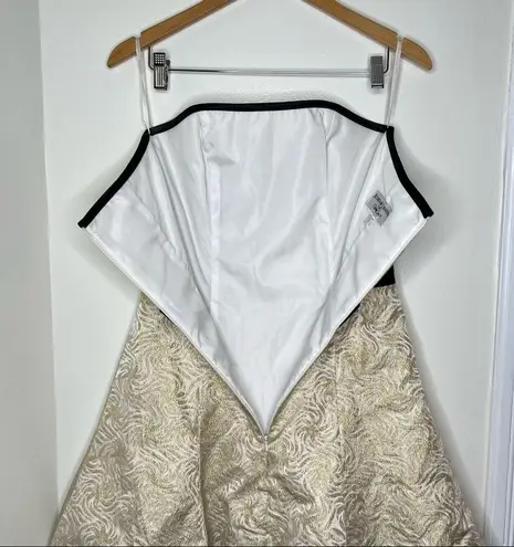 Gunne Sax VTG 90s Jessica McClintock for Strapless Formal Dress Size 7 Prom