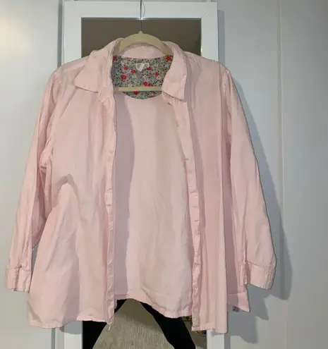 Cherokee Pink Button Down