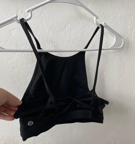 Lululemon Black Sports Bra