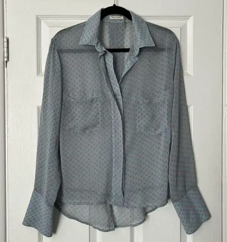 Tea N Rose Sheer Blouse - Size M