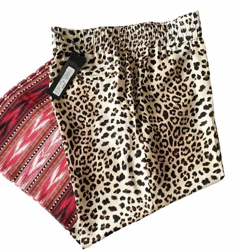Daisy new Kobi Halperin ❤︎ Silk Mixed Print Pants ❤︎ Hibiscus Leopard ❤︎ Medium