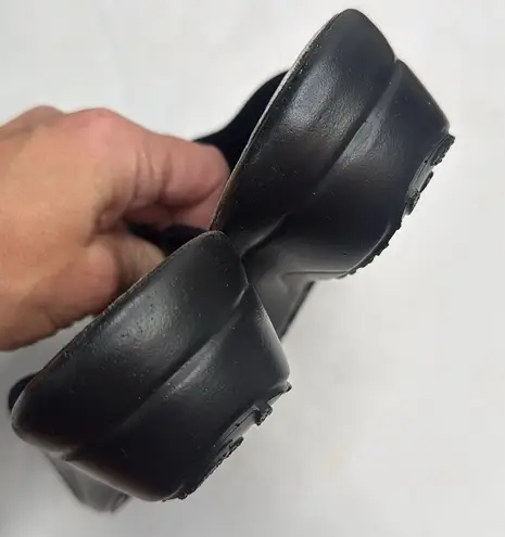 Fly Flot Mesh Navy Sandals Anti Shock Slip On Leather Shoes S