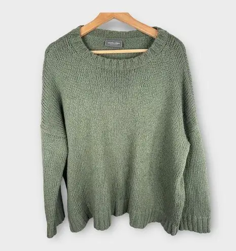 Wooden Ships  Womens Small Medium Ansel Crew Lightweight Mohair Wool Sweater