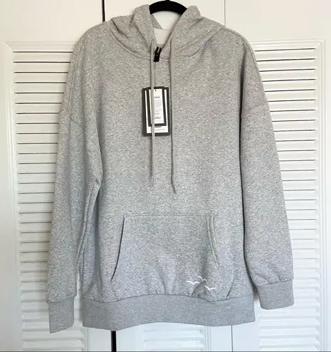 Lazypants Grey Hoodie XS Sweatshirt Plush Hooded Loungewear NWT Womens Cozy Gray