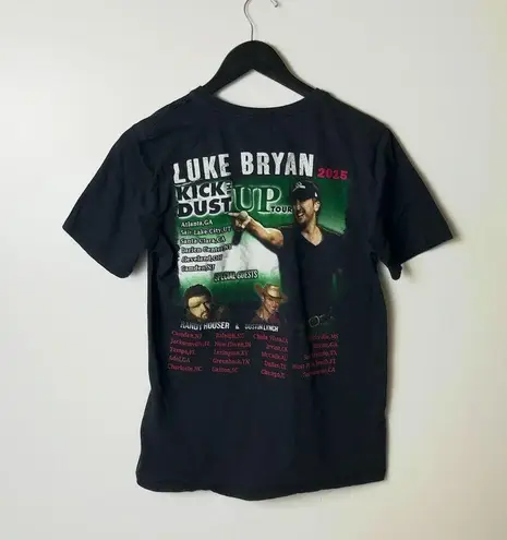 2015 Luke Bryan Kick Dust Up Tour T Shirt Artist Graphic Tee M Size M