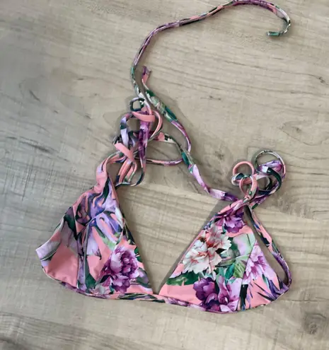 Triangl Kulani Kinis Floral bikini top 