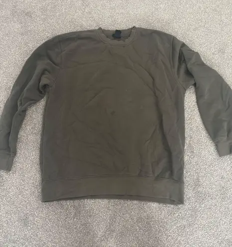 dark green crew neck Size M - Image 1