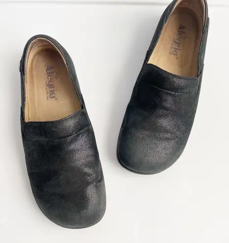 Alegria  Kelly Black mosaic clogs nursing‎ shoes size 38 - Image 1