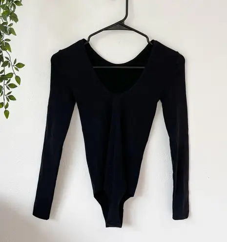 Commando  Butter Long Sleeve Bodysuit Sz OS