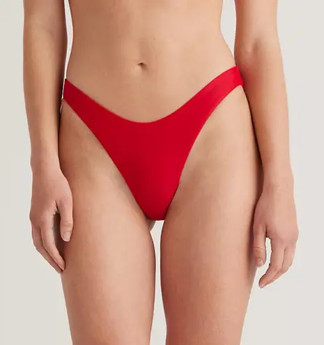 NWT QUINCE Cherry Red Italian High