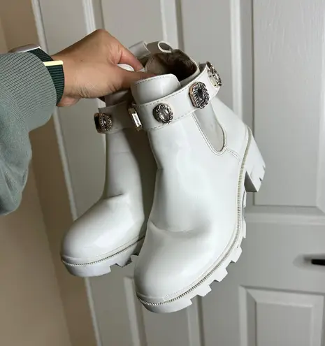 SheIn White Boots