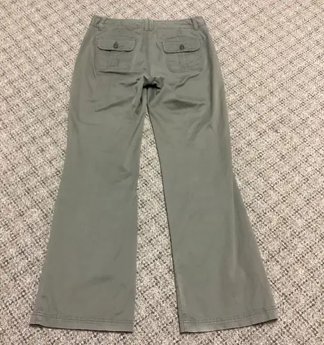 Dockers Favorite Fit Olive Army Green Twill Chino Pants Size 4