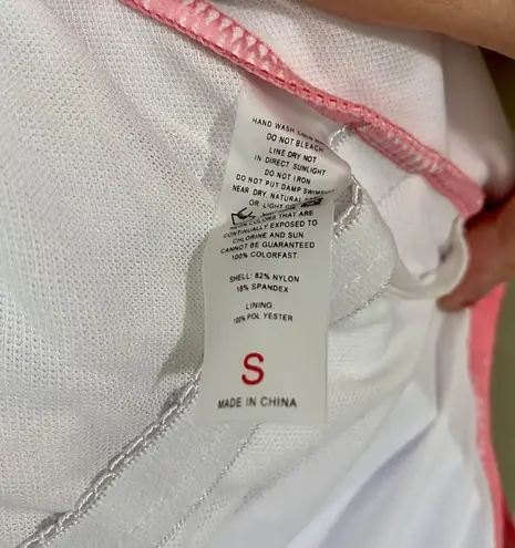 One Piece Women’s Crisscross Ombre Swimsuit Red, Pink & Maroon Size Small NWOT