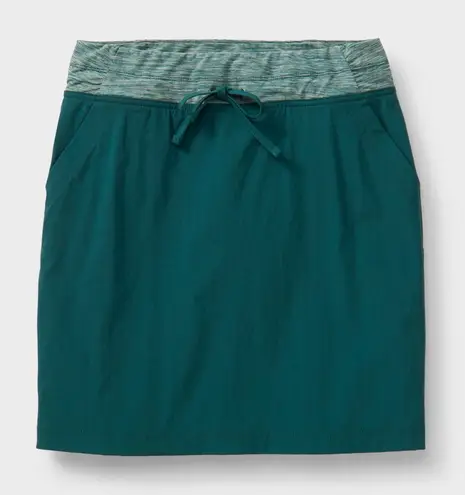 Duluth Hybrid Knit Waistband Skorts with Pockets Size 12 Green