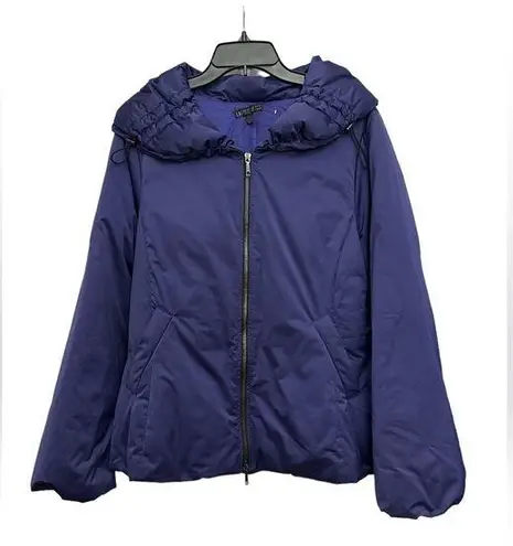 Lafayette 148  Down Filled Puffer Jacket Size 12 Purple