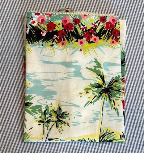 Karen Kane ADORABLE! Size 8 Palm Paradise Tropical Floral Print Vintage Skirt