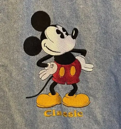 Disney Vintage 1990’s Mickey & Co Denim Jean Jacket Blue