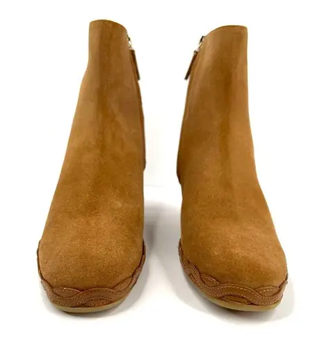 Salvatore Ferragamo CANARIA CROSTA ESPADRILLE WEDGE SUEDE BOOTIES SIZE 6