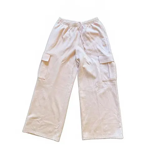 SKIMS NWT Pink Cargo Sweatpants, Large