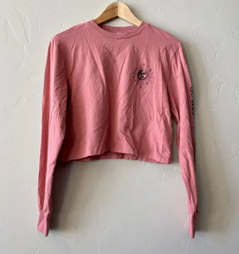 BDG Urban Outfitters Women’s Long Sleeve Crop Solar Wonder Graphic Tee Size Sm