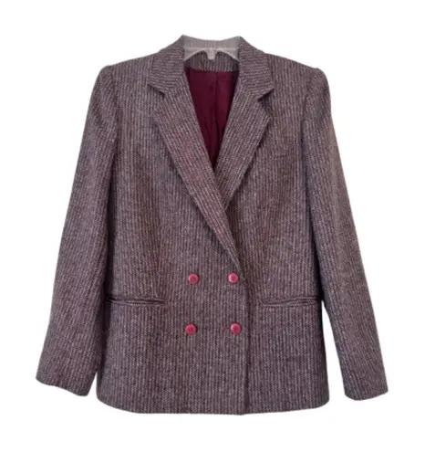 Haberdasher Plum Tweed Variegated Double