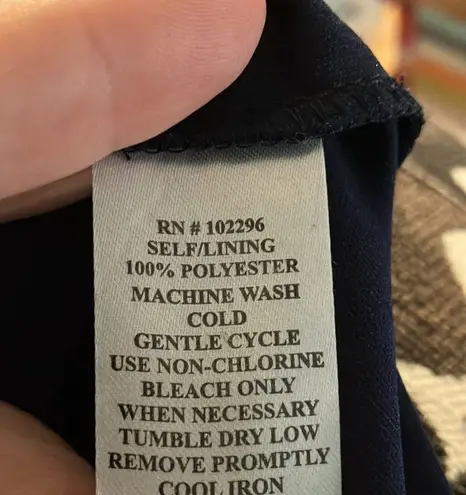 Connected Apparel NWT Floral Chiffon Dress, Size 8