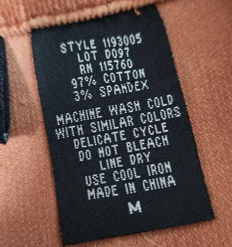 D.F.A New York Brown Corduroy Blazer Size Medium Brown Corduroy Blazer