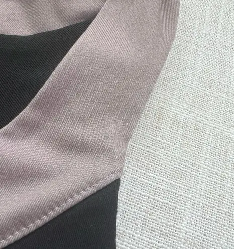 live the process , Brown and Black Sports Bra| Size XS