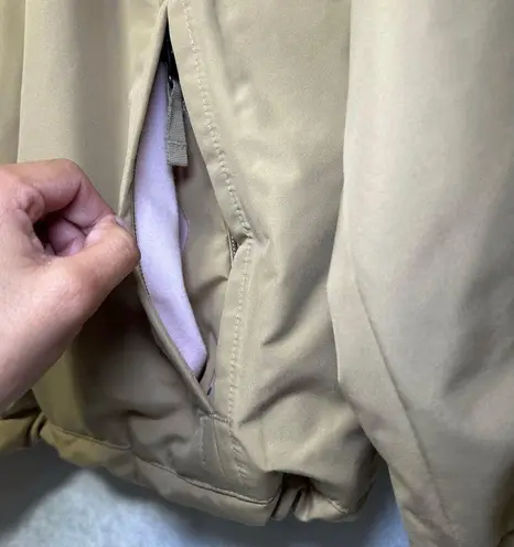 Burton Ski/Snowboard Winter Lightweight Hooded Coat Women’s Size Medium Tan