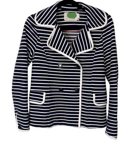  by Anthropologie Striped Peacoat Women’s size XS