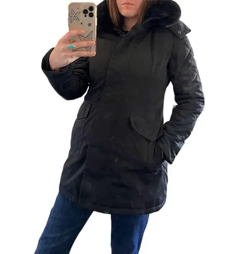 la coalition NWOT VEGAN CLUB Fur Lined Coat