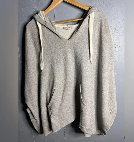 All Saints Gray Oversized Manda Hoody. Size XS/S