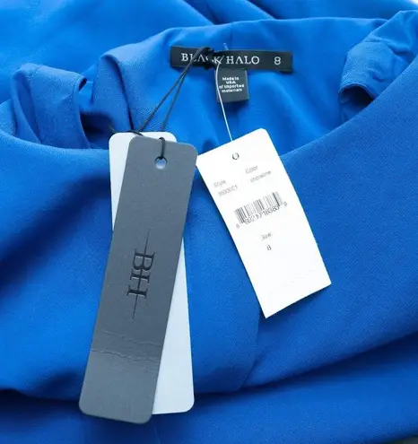 Black Halo . Holland Flutter-sleeve Button-down Midi Dress.