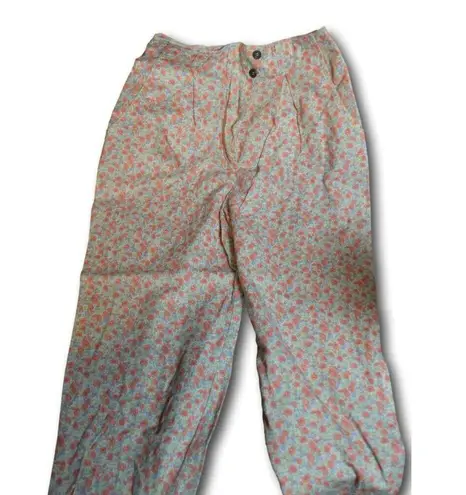 Vintage Floral Print High