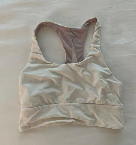 Lululemon White Sports Bra