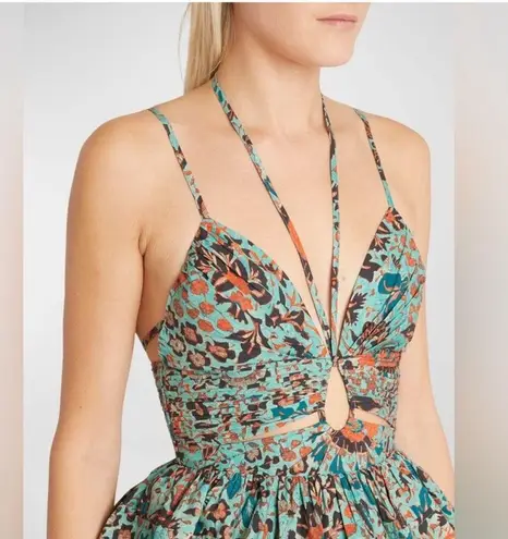 Ulla Johnson Essie Strappy Halter Peplum Top 12