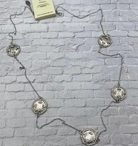 Amrita Singh Otto Austrian Crystal Station Necklace