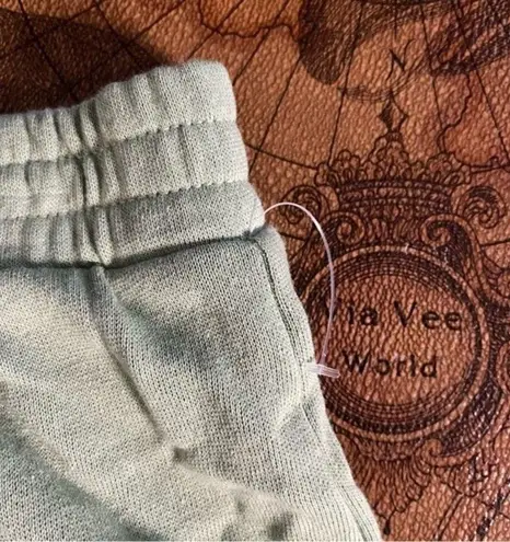 Desert Dreamer High Waist Be Kind To Nature Green Sweat Cotton Blend Short sz L Size L