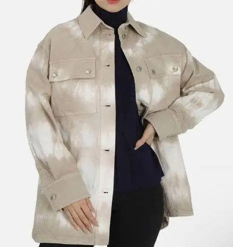 Stella McCartney Oversized Safari Tie-Dye Denim Jacket GORGEOUS & NWT