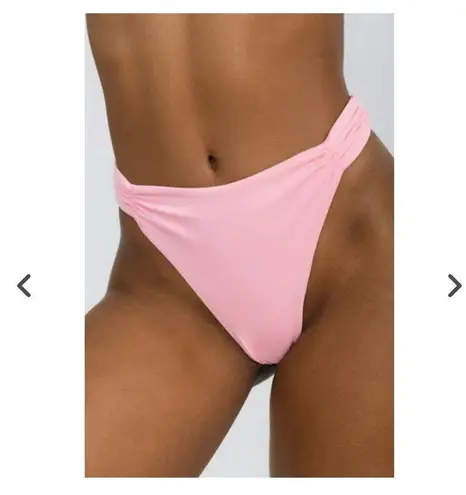 Riot Swim Thong Bikini Mira Bottom - Blush XL