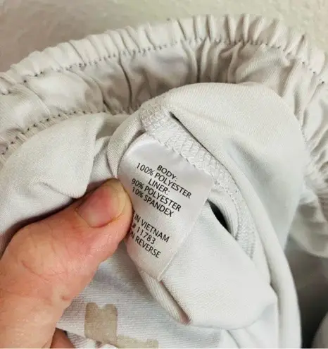 Coast Guard Work Out Shorts Blue Lined