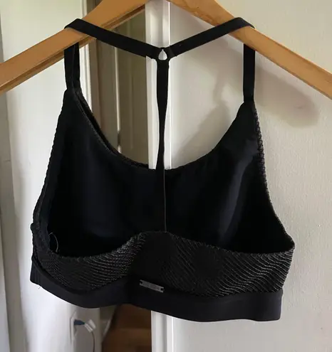 Koral Black Sports Bra