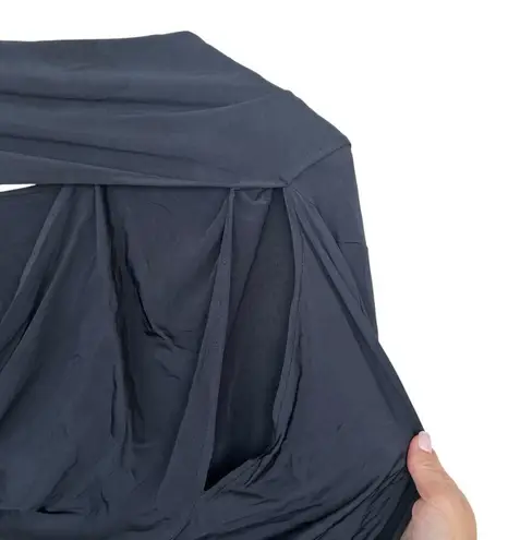 Cult Gaia Black Cut Out Long Sleeve Shirt Sz M