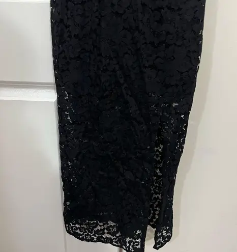 TALULAH La Maison  Black Lace Closer To You Midi Dress Size XS $280