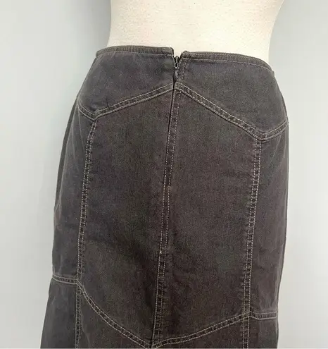 Bandolino Dark Gray Stretchy Petite Pencil Skirt Size 4P
