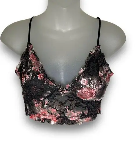 Urban Outfitters  Floral Lace Bralette